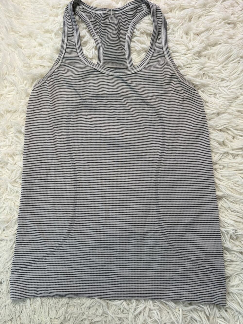 Lululemon Swiftly Tech Tank White Black